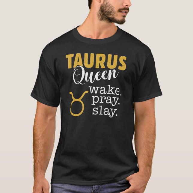 Taurus Queen T Shirt (Framsida)