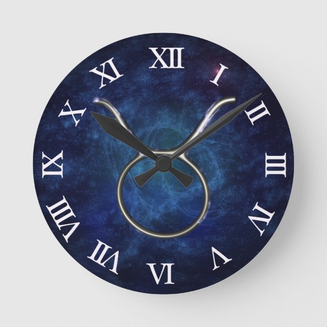 Taurus Rund Klocka (Framsida)