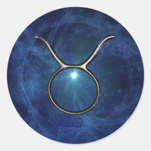 Taurus Runt Klistermärke