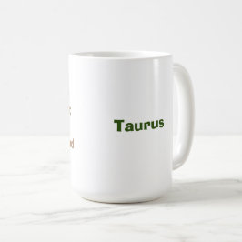 Taurus Shady Zodiac Funny Kaffemugg