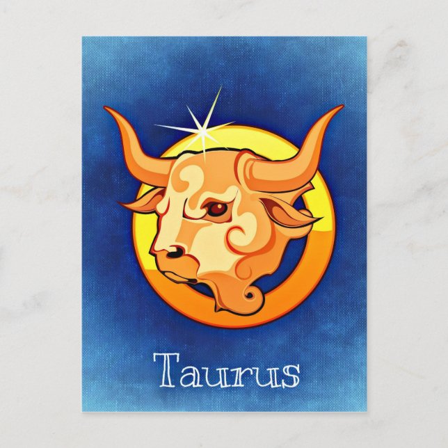Taurus-signatur Vykort (Framsida)