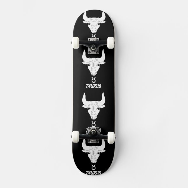 Taurus Silhouette Mini Skateboard Bräda 18,5 Cm (Framsida)