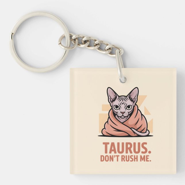 Taurus Sphynx Katt Zodiak Attityd Konst (Framsidan)