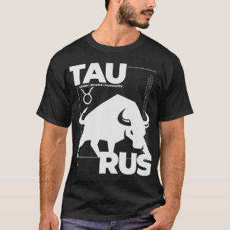 Taurus Spirit: Jordad och ostoppbar T Shirt
