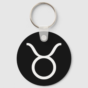 Taurus Symbol Nyckelring