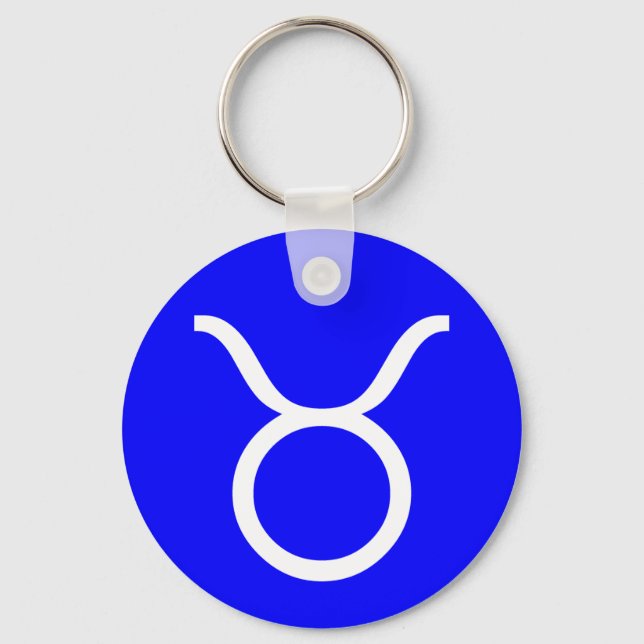 Taurus Symbol Nyckelring (Framsida)