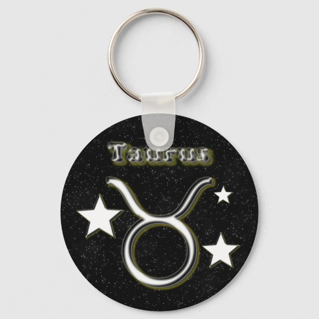 Taurus-symbol Nyckelring (Framsida)
