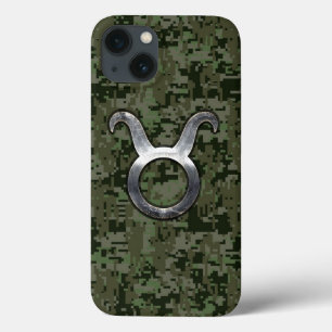 Taurus-symbol på Grönt Digital Camo