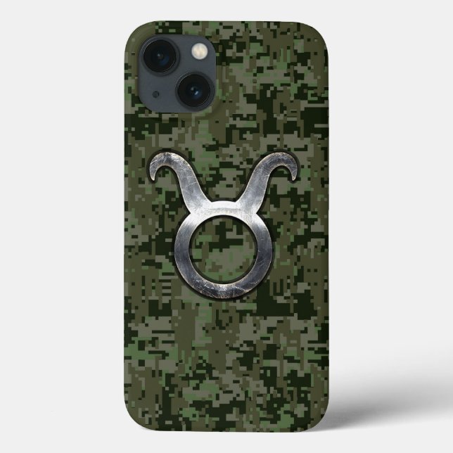 Taurus-symbol på Grönt Digital Camo (Baksida)