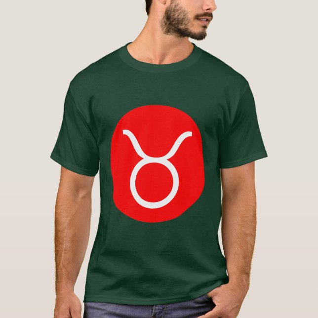 Taurus Symbol T-shirt (Framsida)