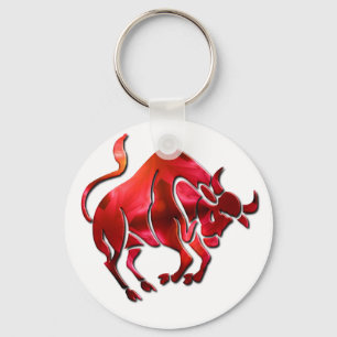 Taurus-symbolnyckelkedja Nyckelring