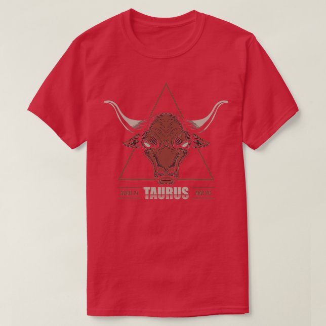 Taurus T Shirt (Design framsida)