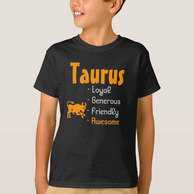 Taurus T Shirt (Framsida)