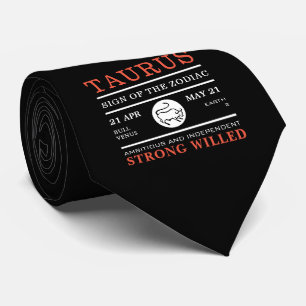 Taurus-tecken på Zodiac, Astrologisk Slips