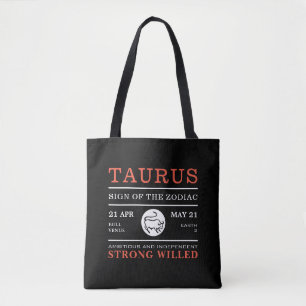 Taurus-tecken på Zodiac, Astrologisk Tygkasse