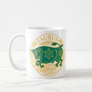 Taurus-tecken på Zodiac Kaffemugg