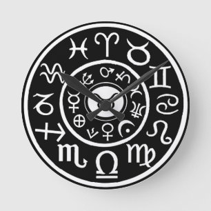 Taurus the Bull Celestial Zodiac Rund Klocka