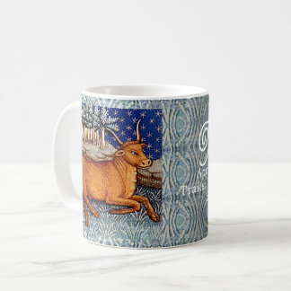 Taurus the Bull Zodiac Sign Födelsedagsfest Kaffemugg