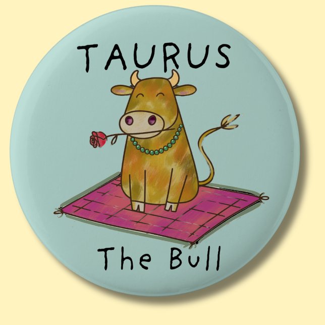 Taurus the Bull zodiac star konstellation Knapp (Skapare uppladdad)
