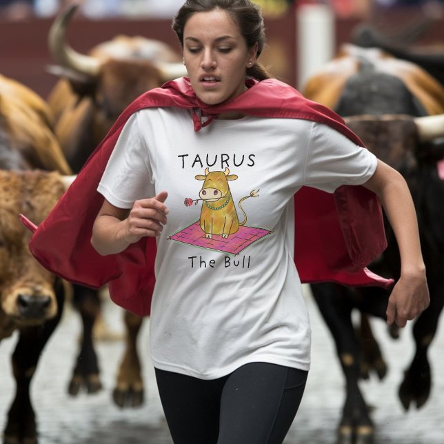 Taurus the Bull zodiac star konstellation T Shirt (Skapare uppladdad)