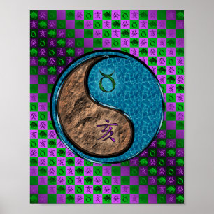 Taurus & Vatten Boar Poster