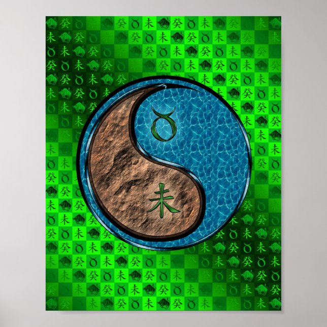 Taurus & Vatten Goat Poster (Framsidan)