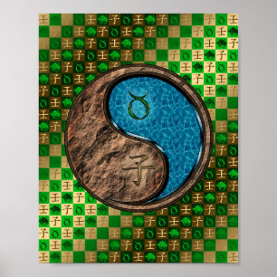 Taurus & Vatten Råtta Poster