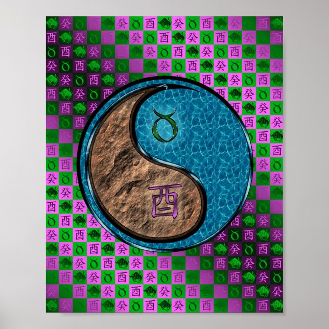 Taurus & Vatten Tupp Poster (Framsidan)