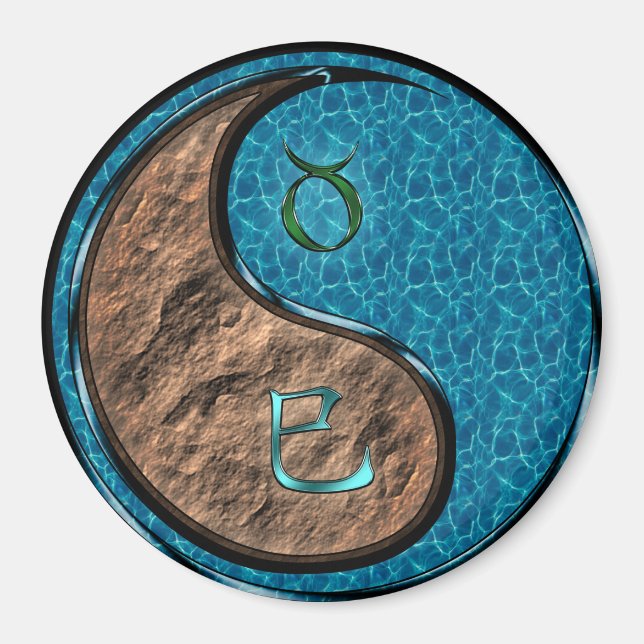 Taurus & Vattenorm Magnet (Framsidan)