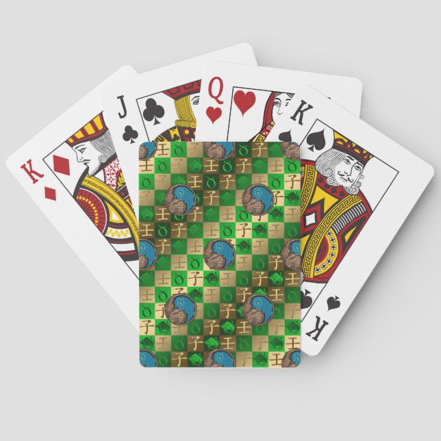 Taurus & Vattenråtta Casinokort (Baksidan)