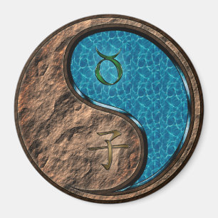 Taurus & Vattenråtta Magnet