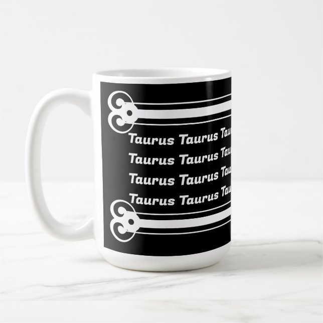 Taurus Vibes Coffee Mugg (Vänster)