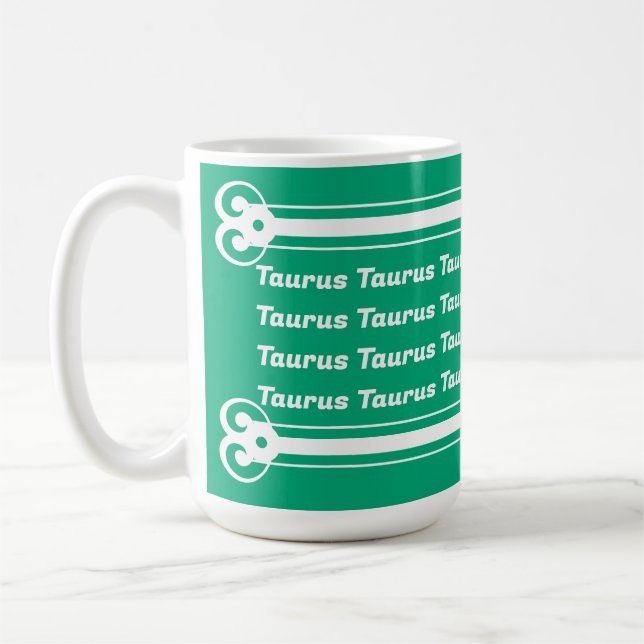Taurus Vibes Coffee Mugg (Vänster)