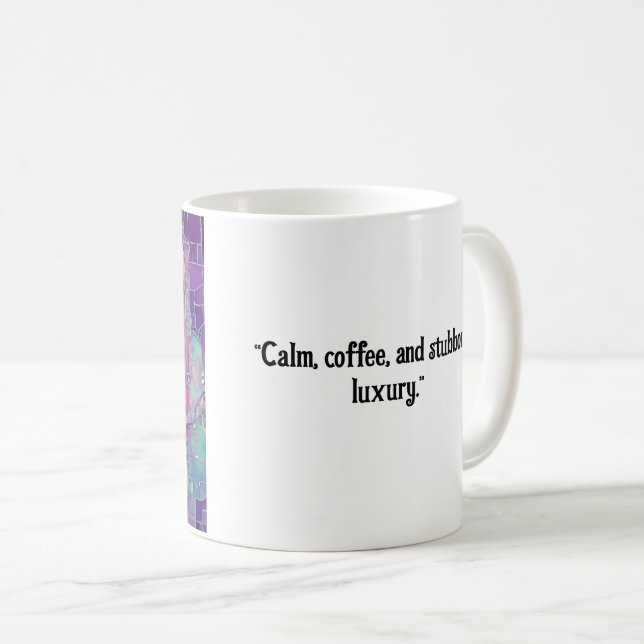 Taurus Vibes Zodiac Mugg (Framsida höger)