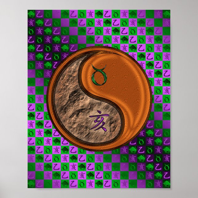 Taurus & Wood Boar Poster (Framsidan)