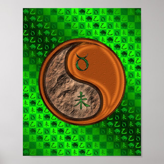 Taurus & Wood Goat Poster (Framsidan)