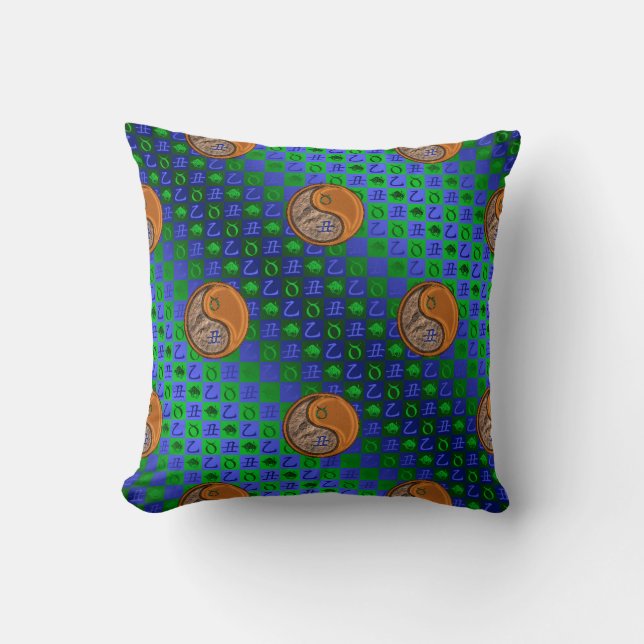 Taurus & Wood Ox Kudde (Framsida)