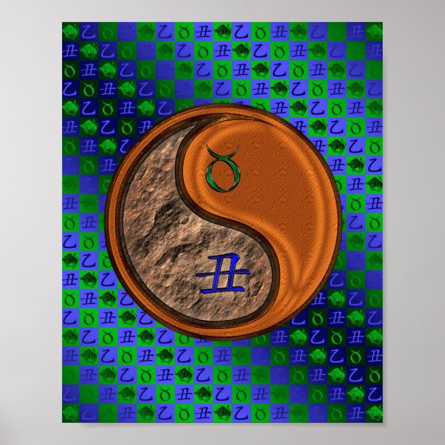 Taurus & Wood Ox Poster (Framsidan)