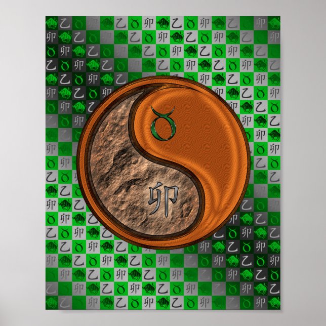 Taurus & Wood Rabbit Poster (Framsidan)
