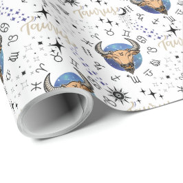 Taurus Wrapping Papper Presentpapper