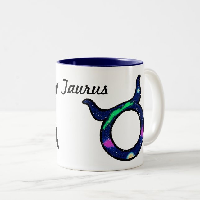 Taurus. Ziqpu Två-Tonad Mugg (Framsida höger)