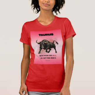 Taurus Zodiac Astrology Kvinnor T-Shirt