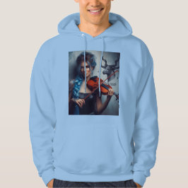 Taurus Zodiac Musician Violin Hoodie