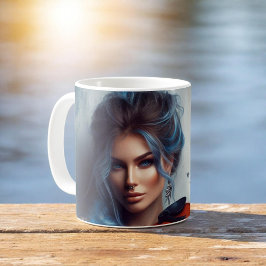 Taurus Zodiac Musician Violin Kaffemugg