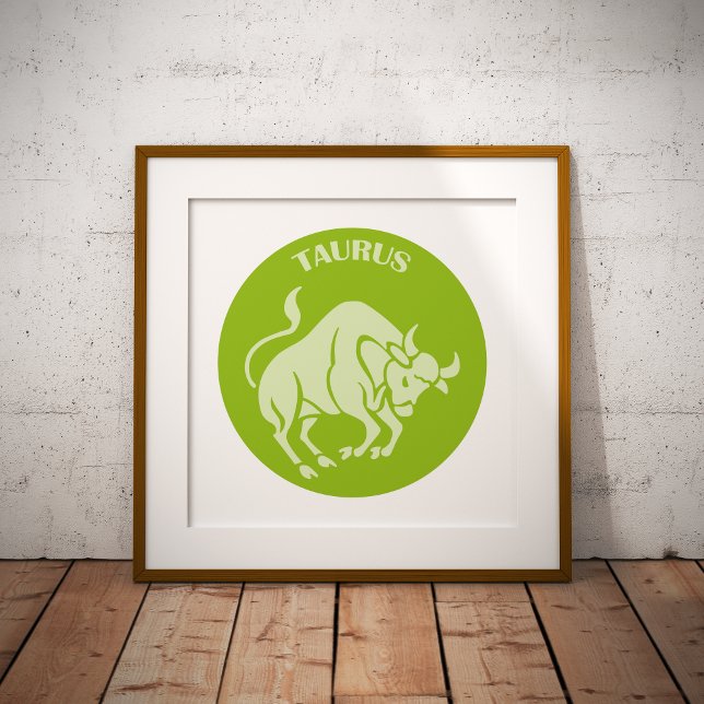 Taurus, Zodiac Sign, Horoscope, Astrology Poster (Skapare uppladdad)