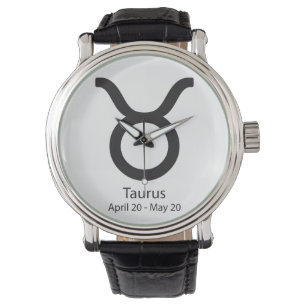 Taurus Zodiac-tecken - akstrologi Armbandsur
