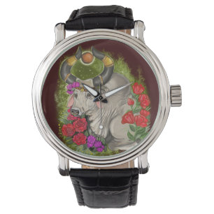 Taurus Zodiac-tecken Armbandsur