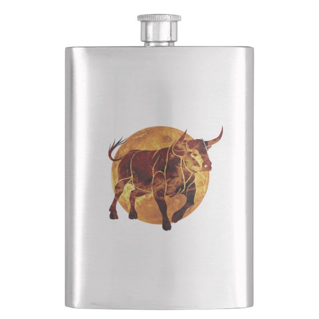 Taurus Zodiac-tecken Fickplunta (Framsidan)