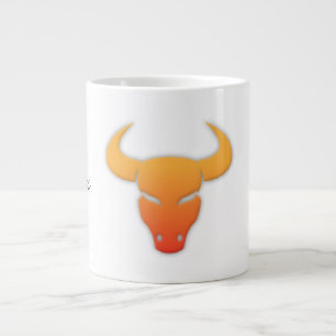 Taurus Zodiac-tecken Jumbo Mugg