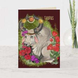 Taurus Zodiac-tecken Kort